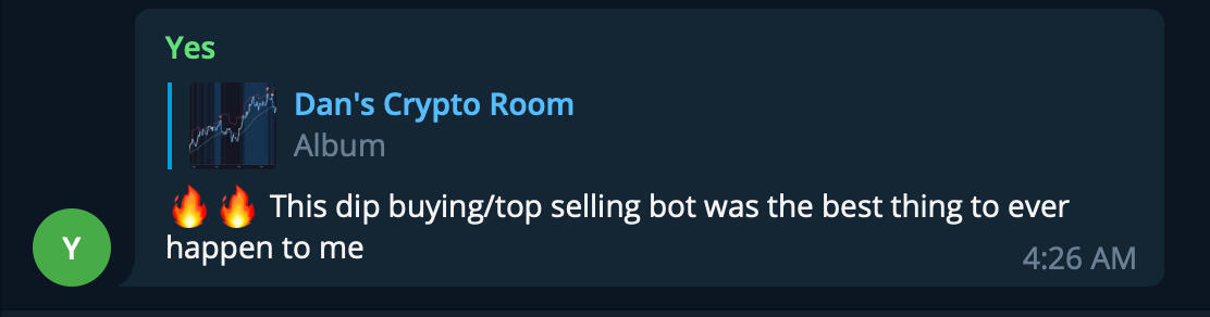 This dip buying top selling algorith was the best thing to ever happen to me.